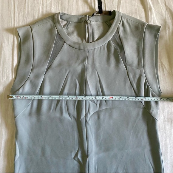 BCBG Blue Gray Sleeveless Dress (BNWT) - Picture 5 of 7